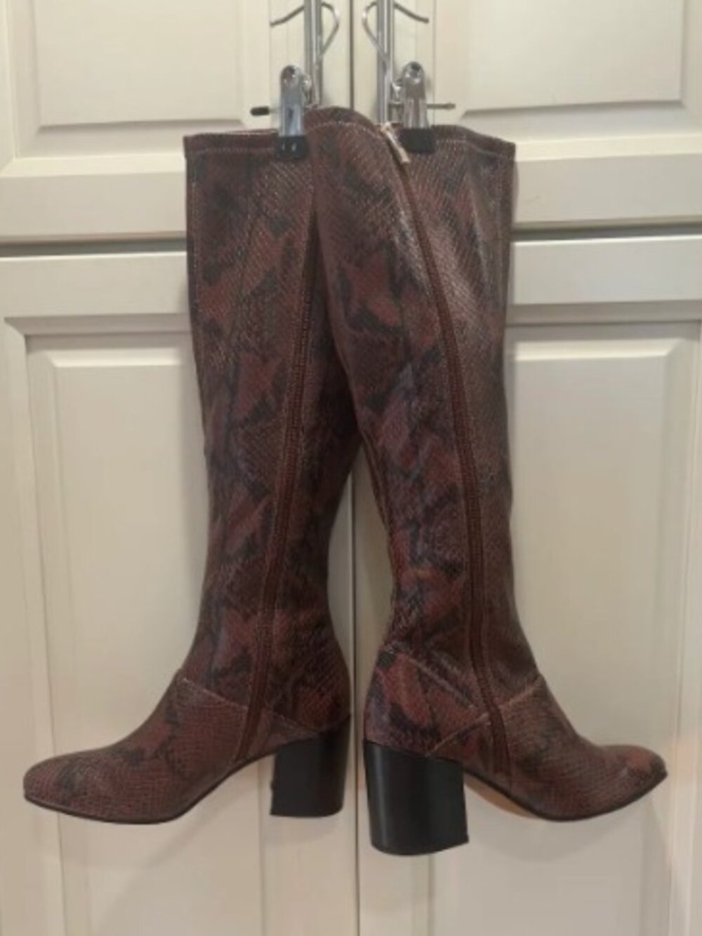 Franco Sarto Animal Print Over-the-Knee Boots